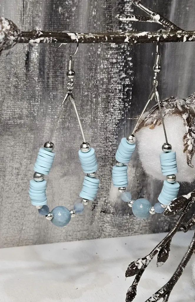 Boucles d'oreilles goutte d'eau